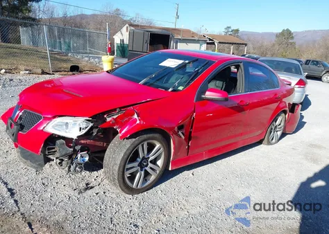 2009 Pontiac G8 z USA, uszkodzony, nr VIN 6G2ER57739L179861
